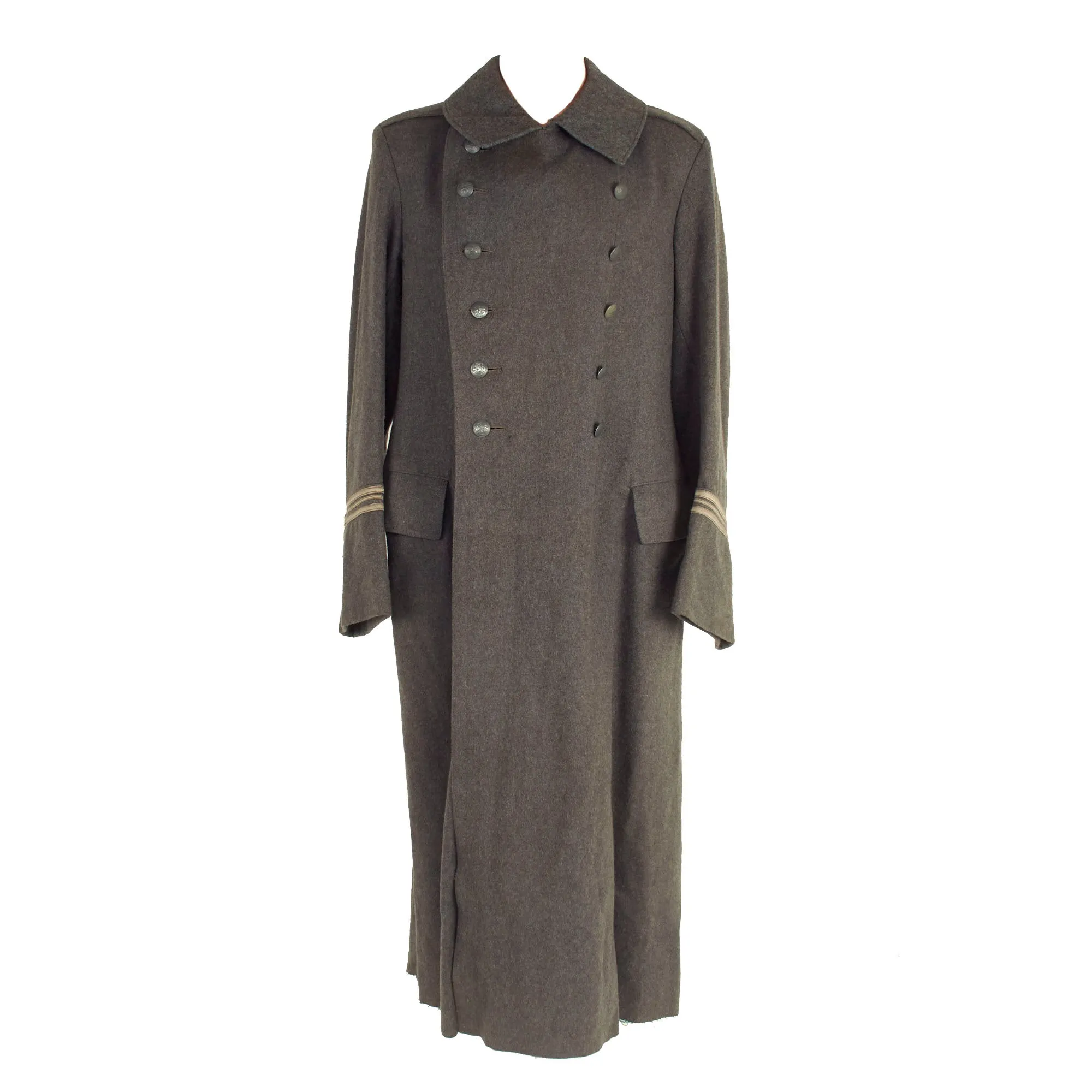 Original Finnish WWII Artillery Lieutenant Colonel Uniform Set Consisting Of Cap, M36 Wool Tunic, Trousers and Greatcoat - Dated 1944