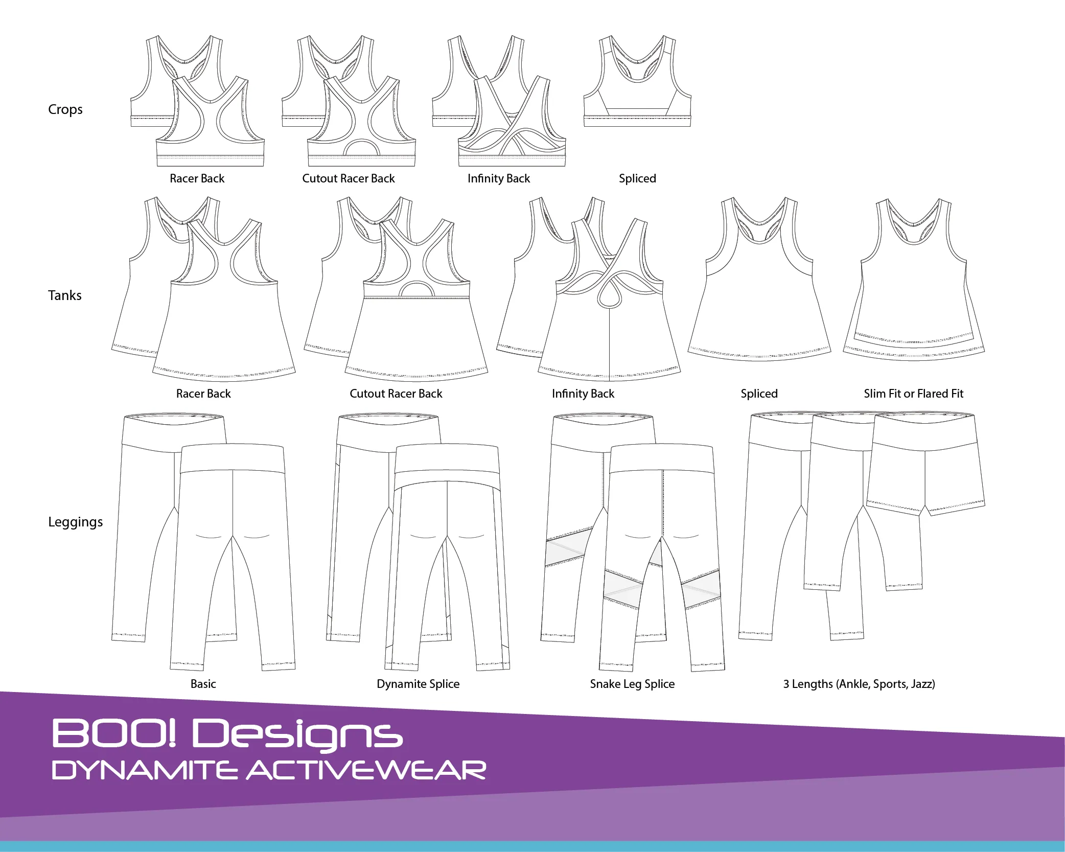 PDF Pattern: Dynamite Activewear