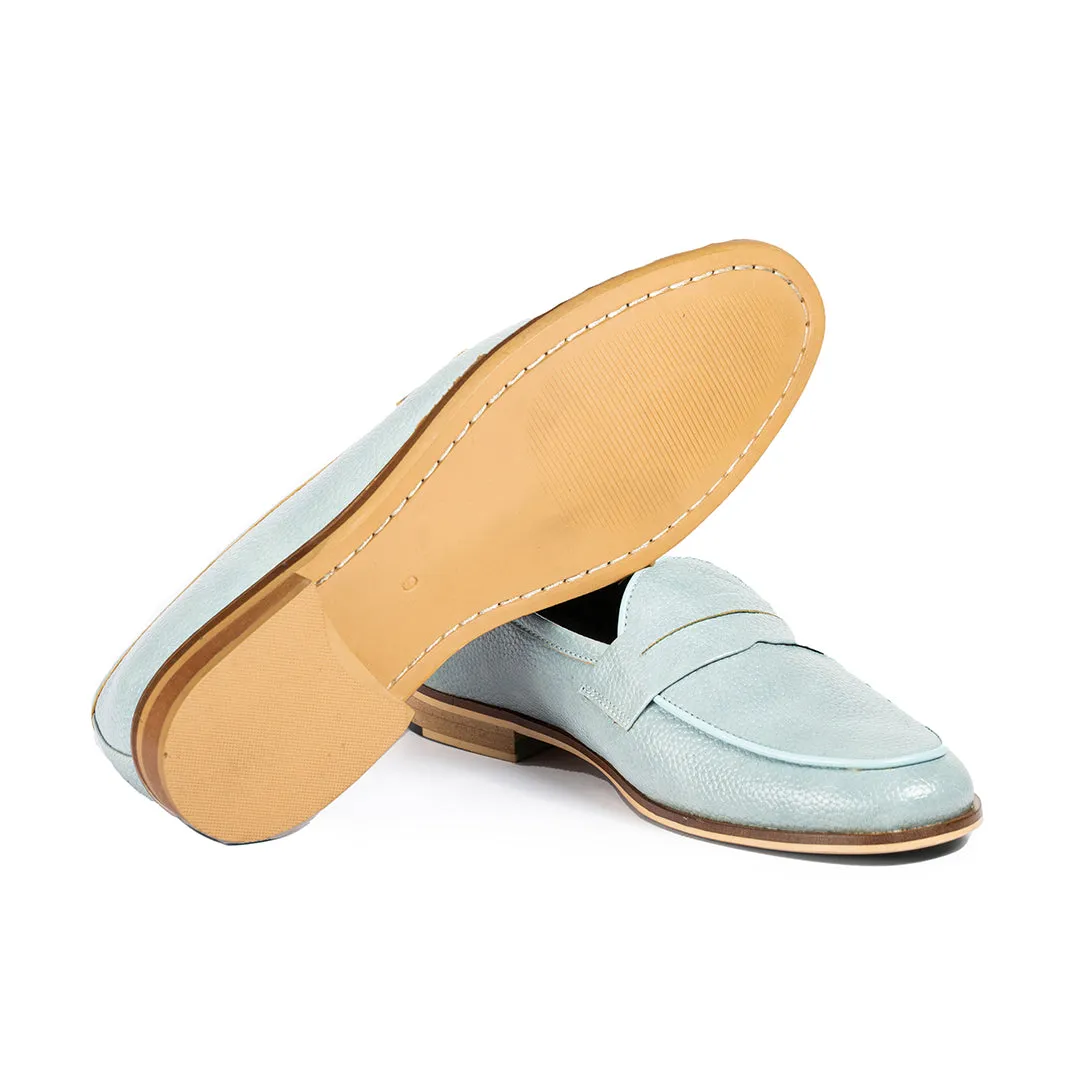 PENNY LOAFERS- SKY BLUE