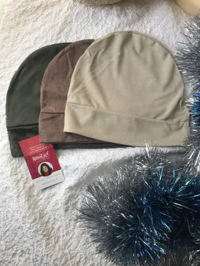 Personal Gift Set Bundle of 3 Chemo Night Day Caps For Sleeping In For Lining a Scarf or Helmet