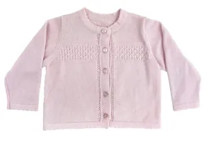 Pink Cardigan Sweater