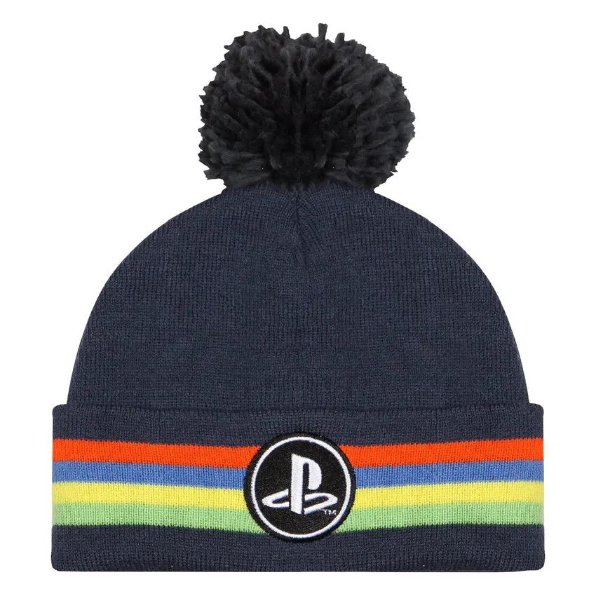 Playstation Classic Logo Kids Bobble Hat