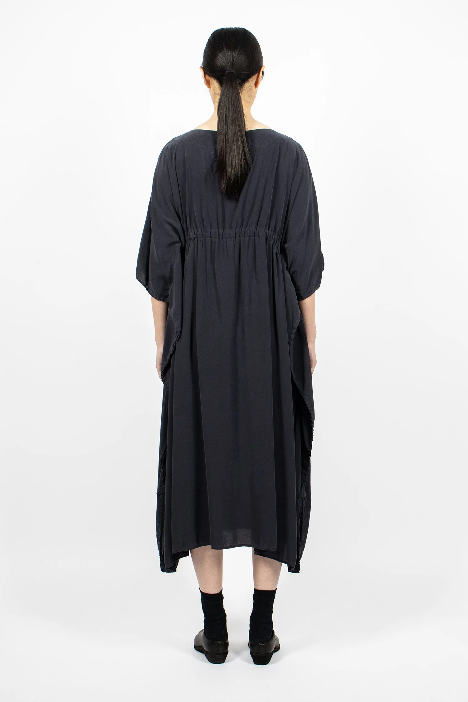 Poncho B Dress Black