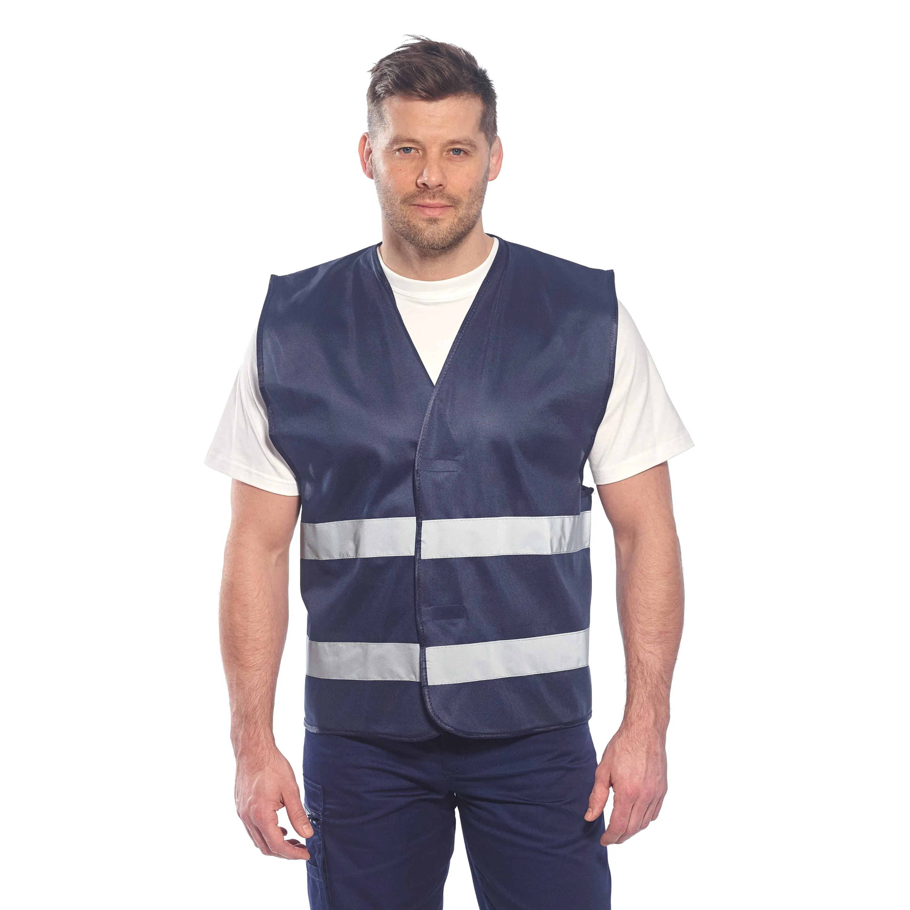 PORTWEST® Reflective Iona Solid Color Safety Vest - F474