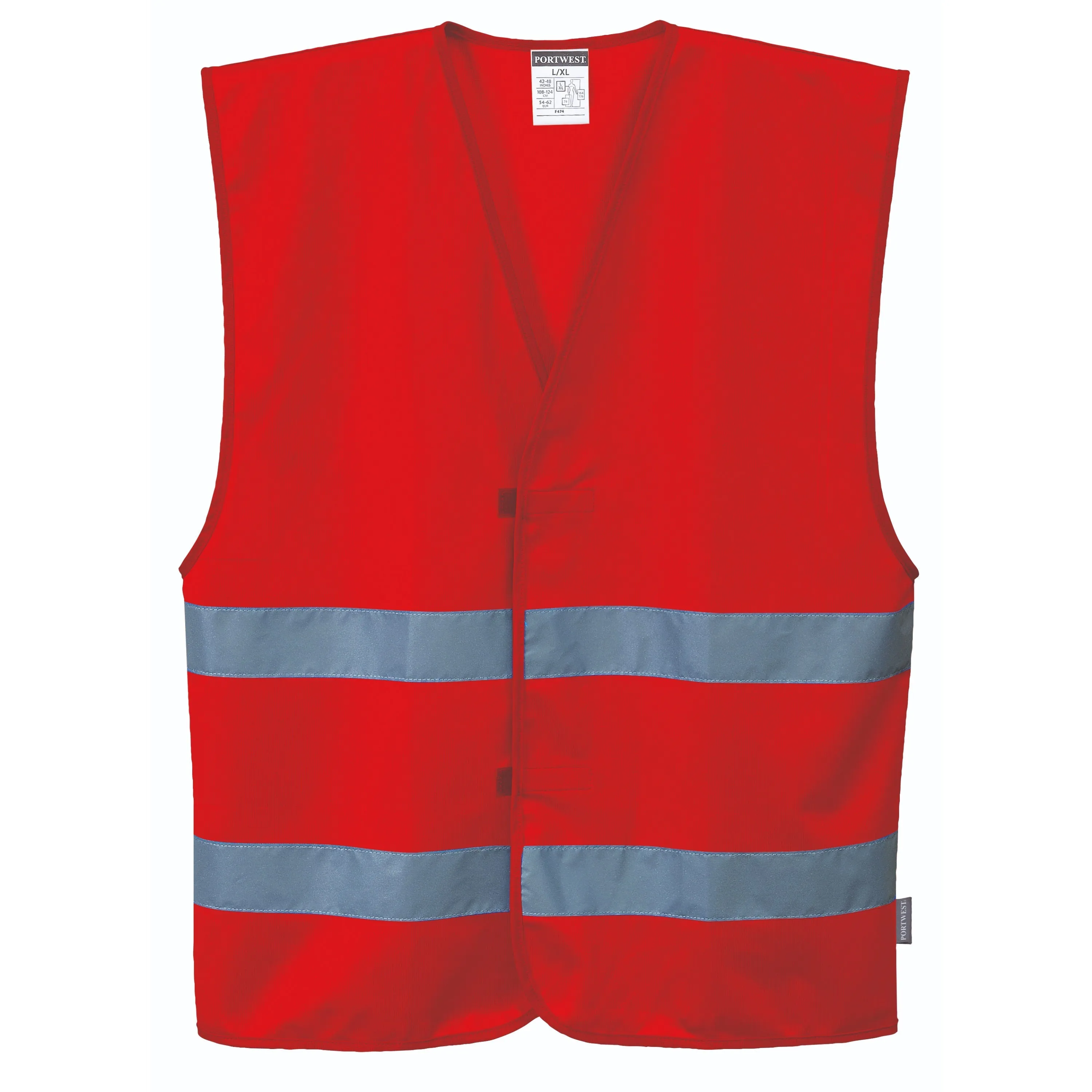 PORTWEST® Reflective Iona Solid Color Safety Vest - F474