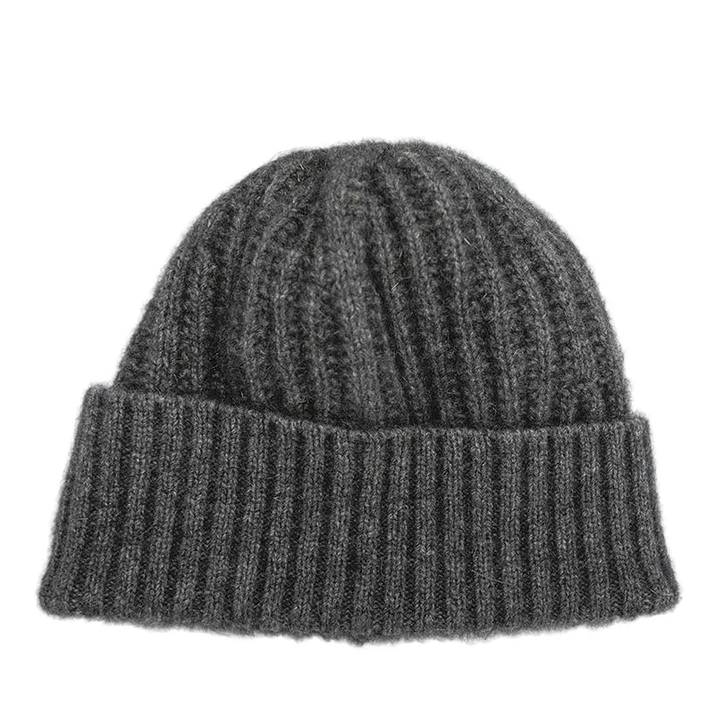 Premium Possum and Merino Wool-Ribbed Beanie