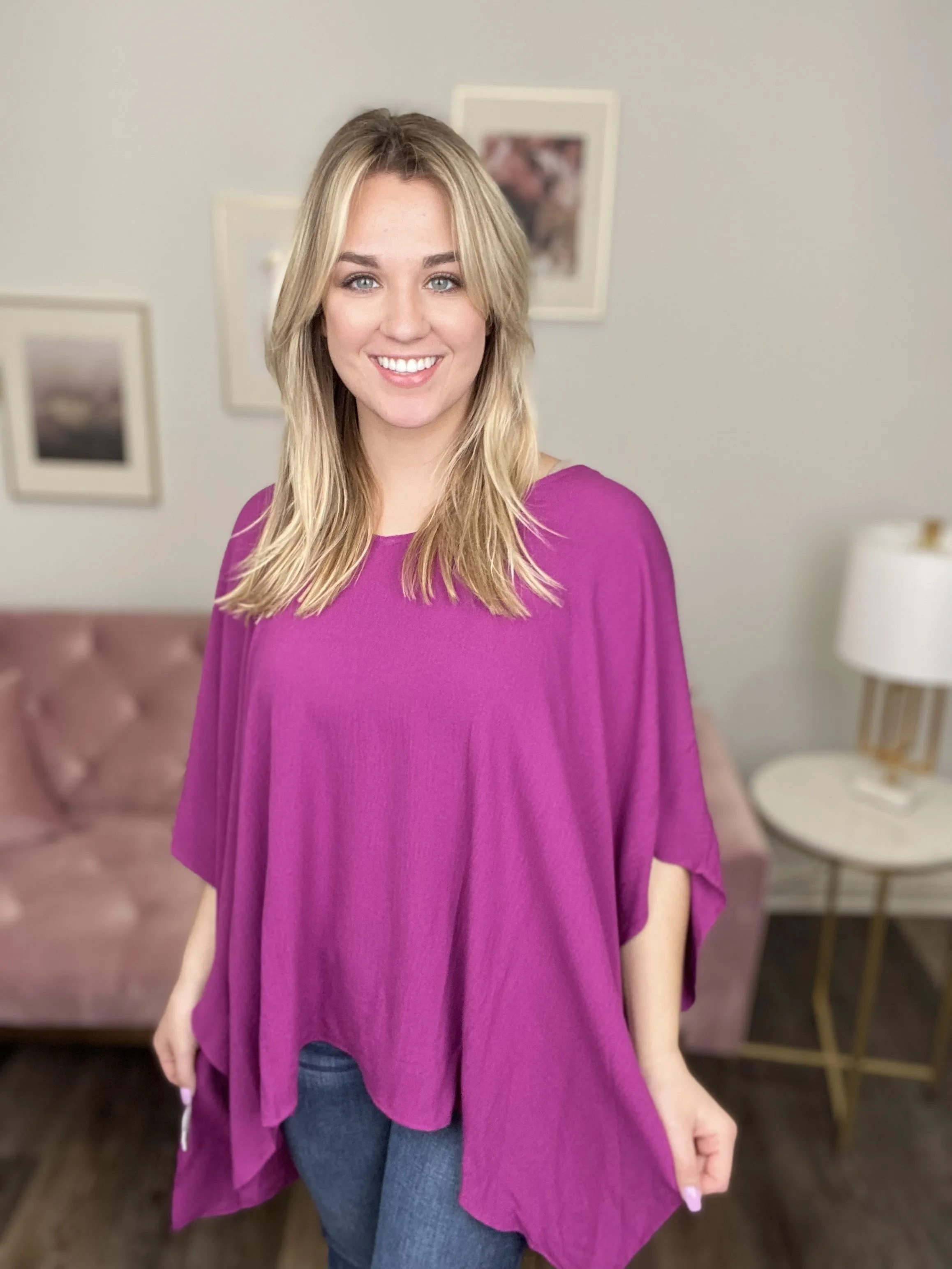 Pretty As A Plum Top * Final Sale*