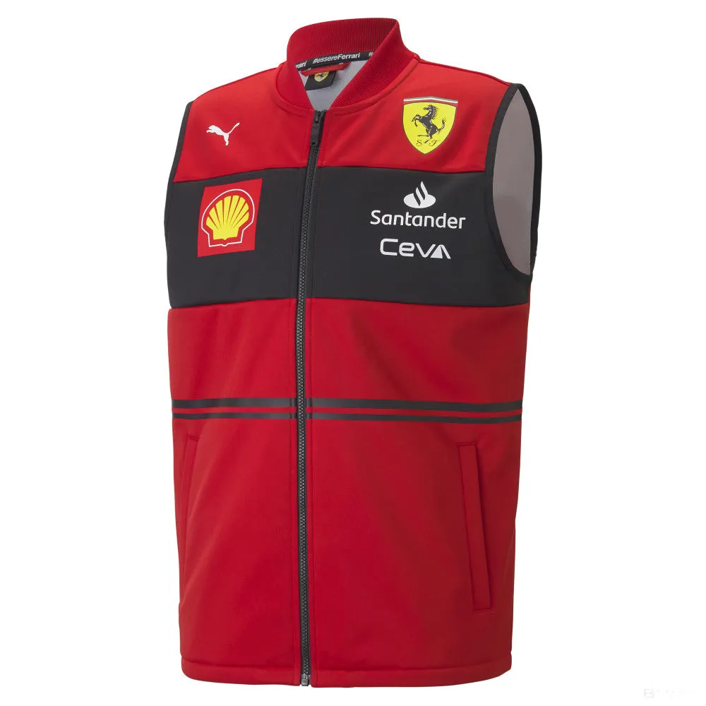 Puma Ferrari Team Vest, Red, 2022