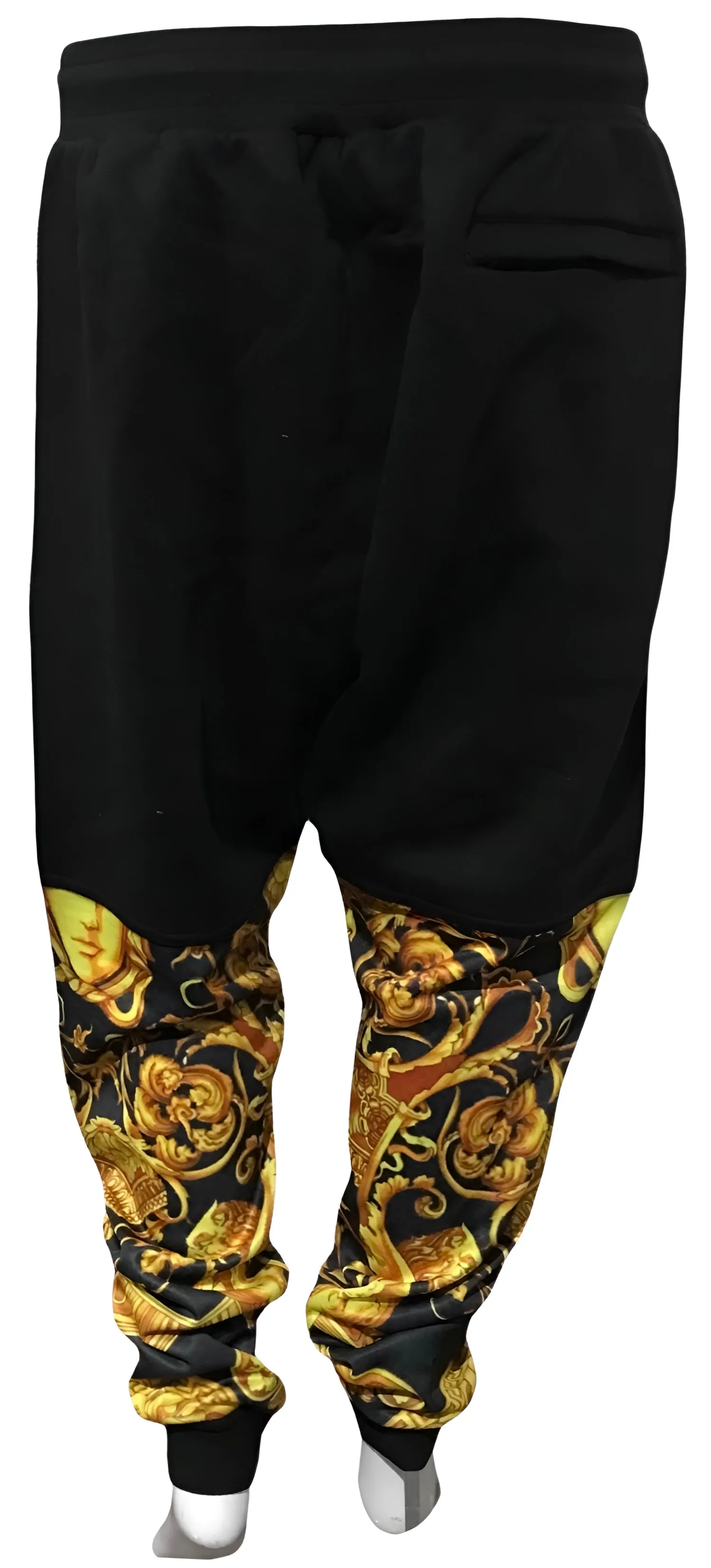 ^QUEEN V3R$@C3^ LUXURY CUT & SEW JOGGER SWEATPANTS (UNISEX) (EMBROIDERY)