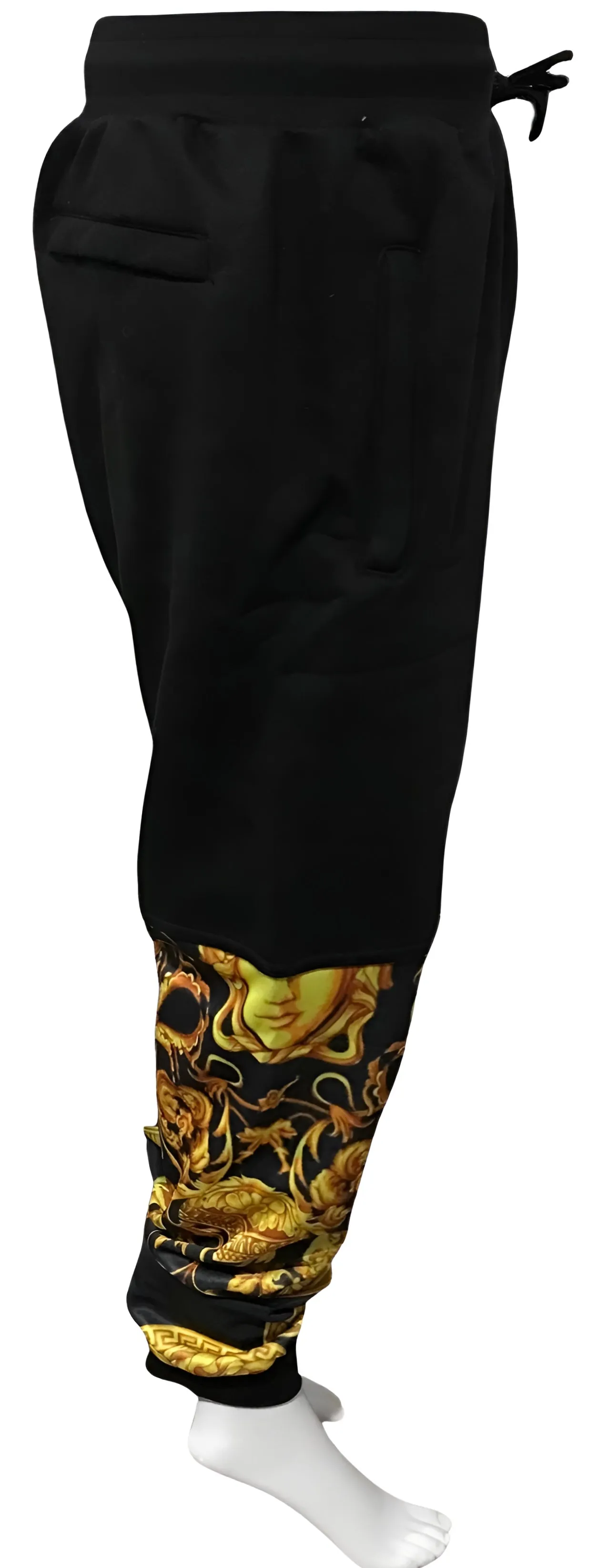 ^QUEEN V3R$@C3^ LUXURY CUT & SEW JOGGER SWEATPANTS (UNISEX) (EMBROIDERY)