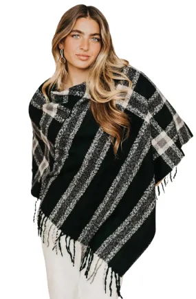 Reese Fringe Shawl/Poncho