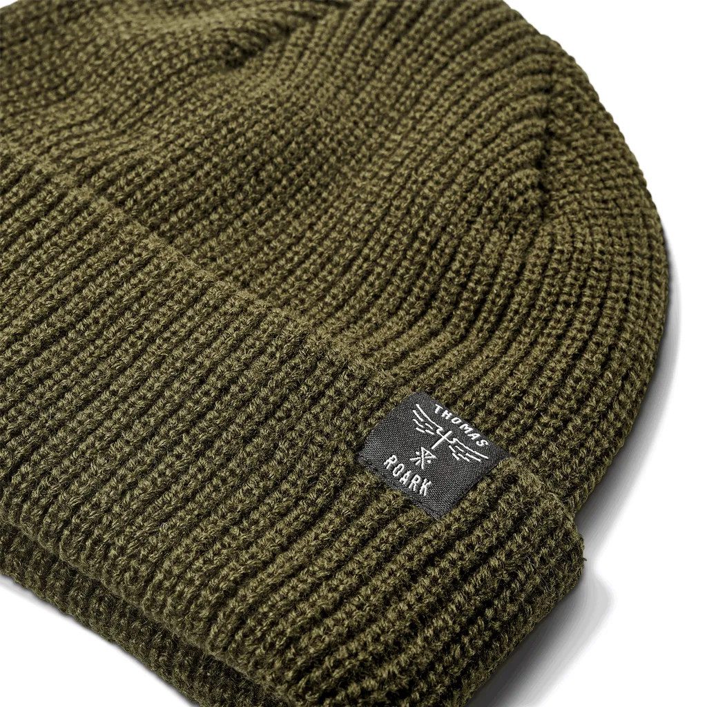 Roark Chief Beanie - Dark Brown