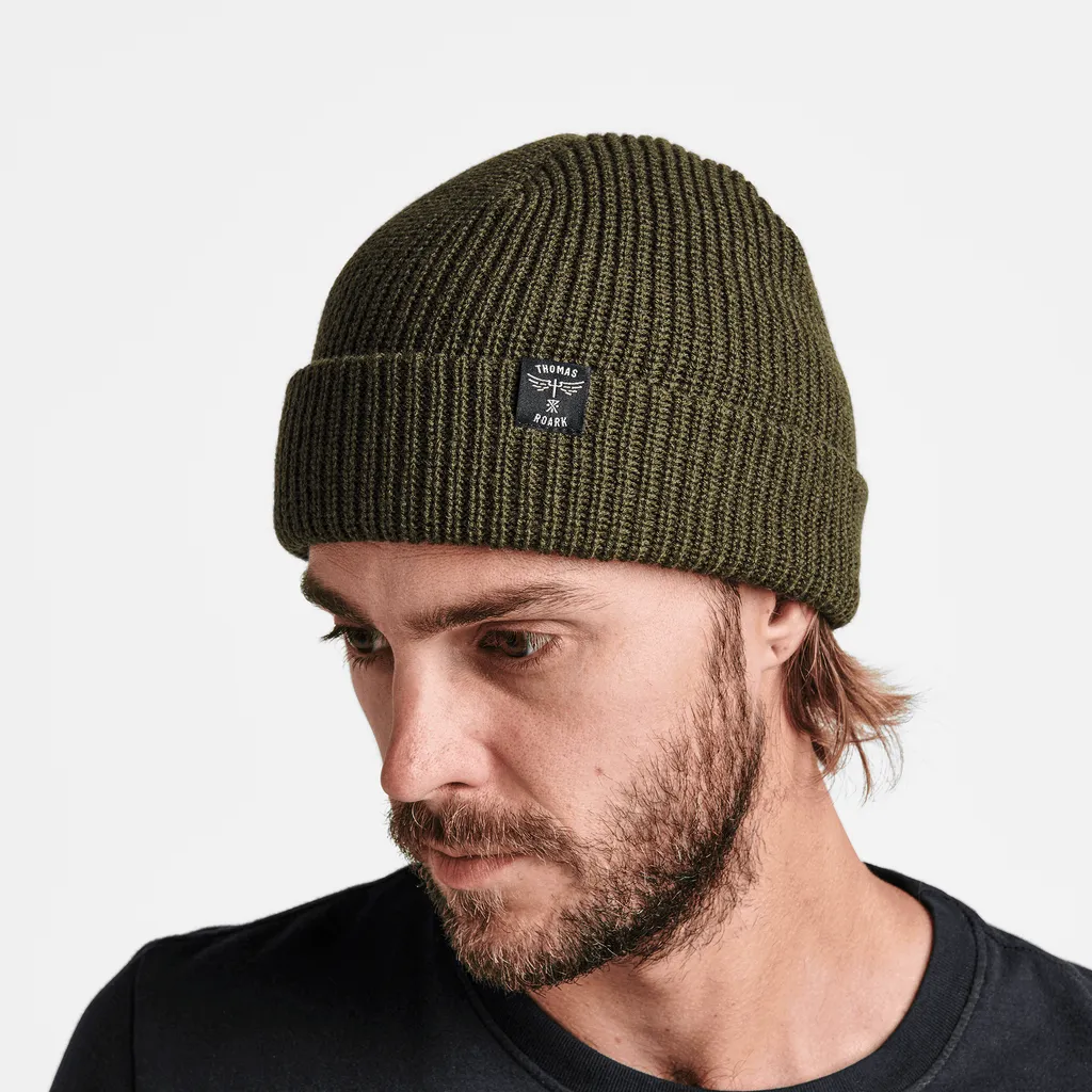 Roark Chief Beanie - Dark Brown