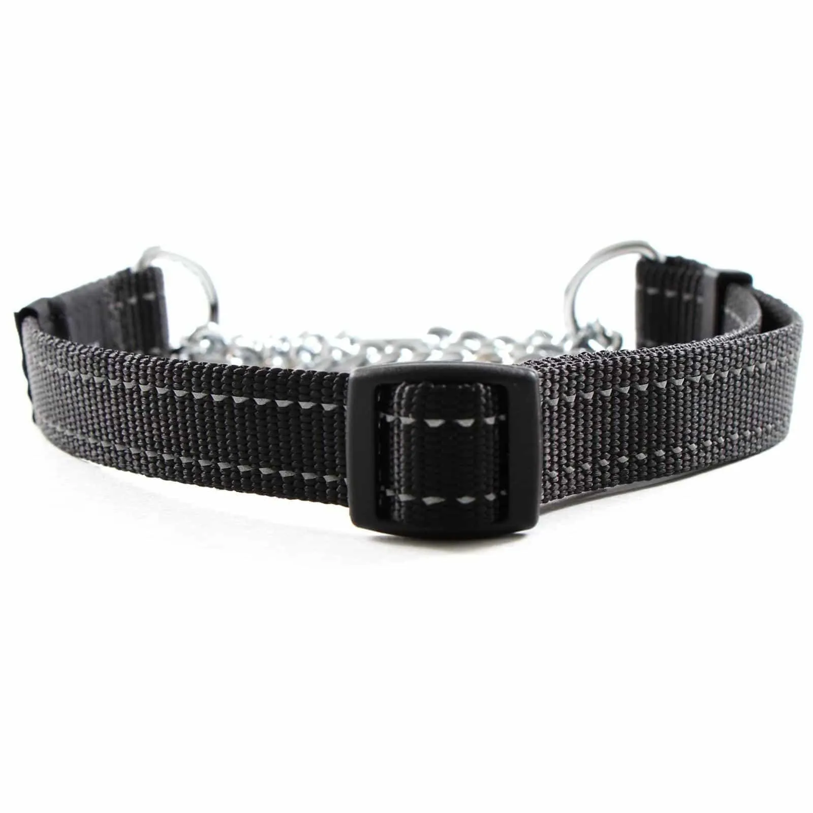 Rogz Obedience Half Check Chain Dog Collar