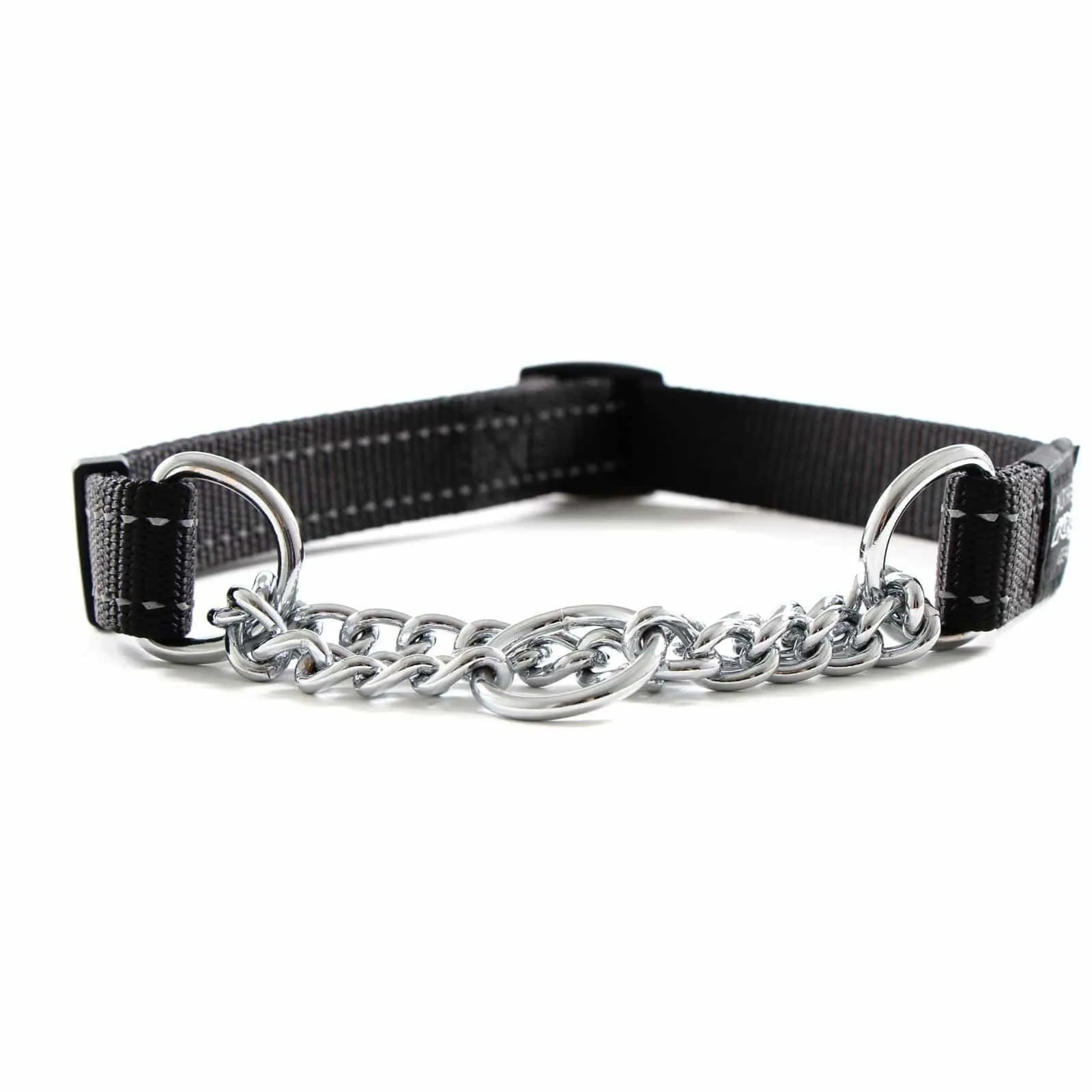 Rogz Obedience Half Check Chain Dog Collar