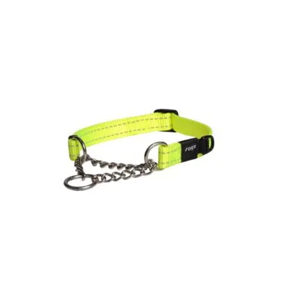 Rogz Obedience Half Check Chain Dog Collar