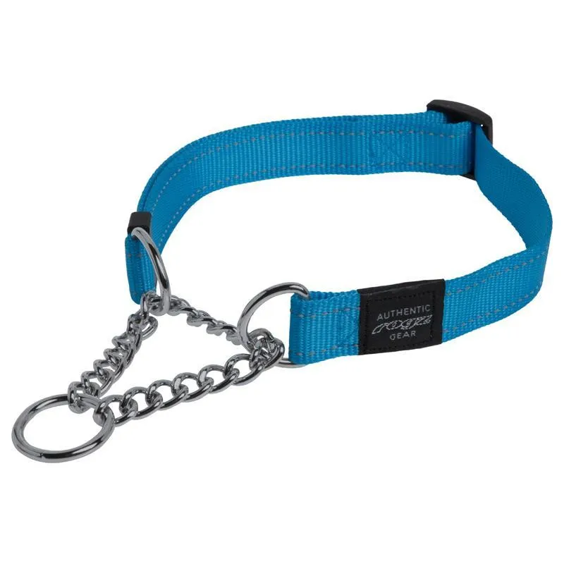 Rogz Obedience Half Check Chain Dog Collar