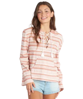 Roxy Paradise Calling L/S Shirt-Baked Clay