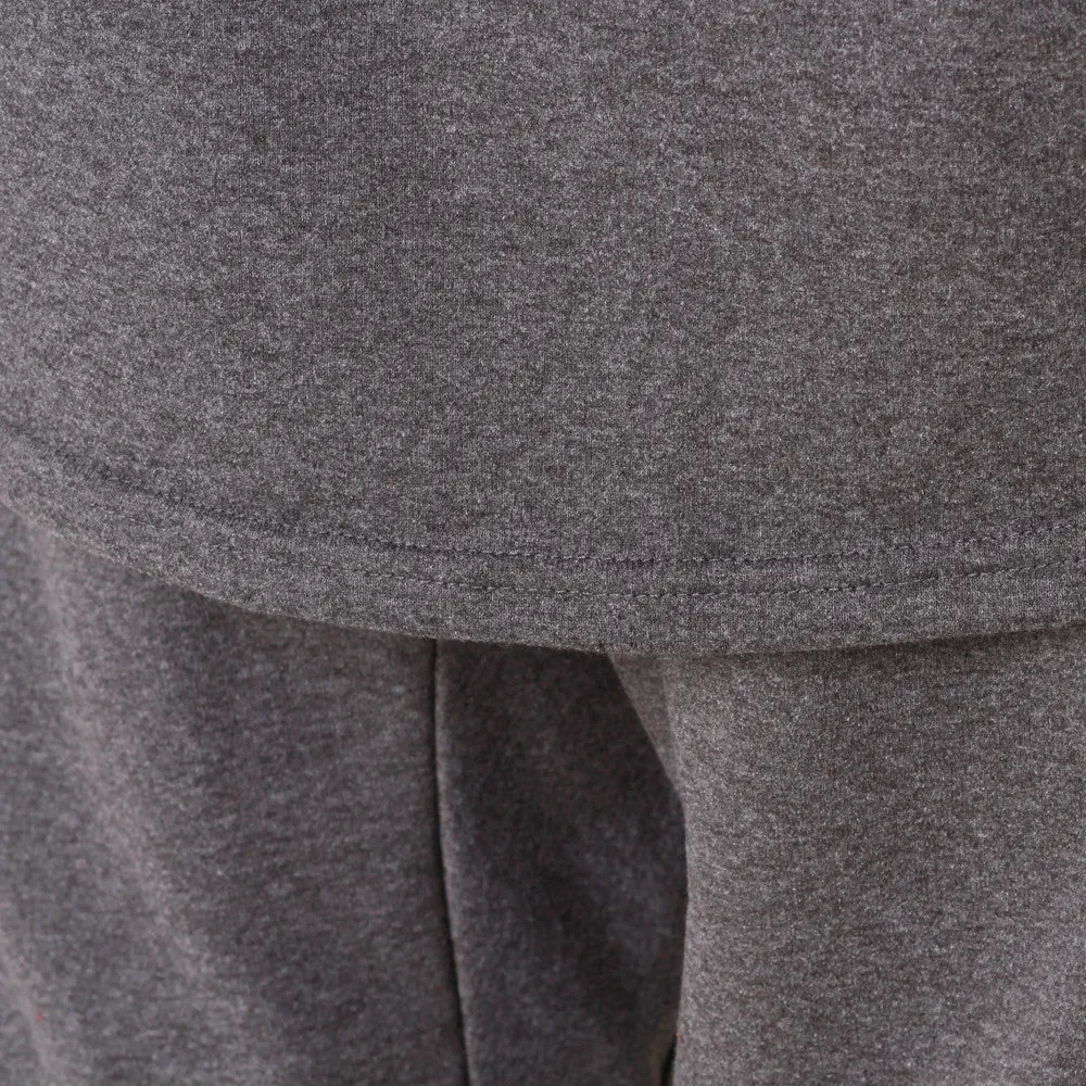 Rudimental Paneled Terry Hoodie Charcoal