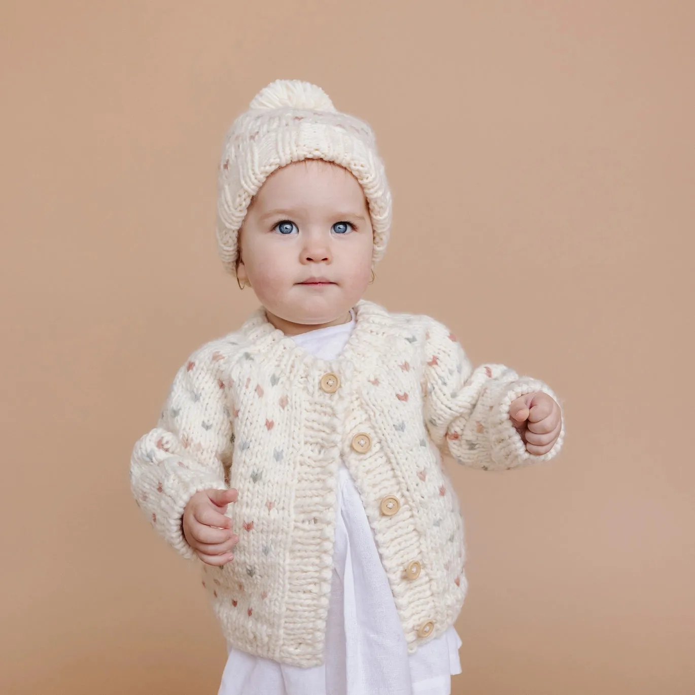 Sawyer Pastel Baby Cardigan