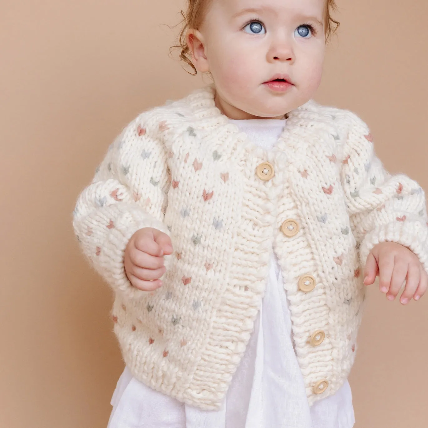 Sawyer Pastel Baby Cardigan