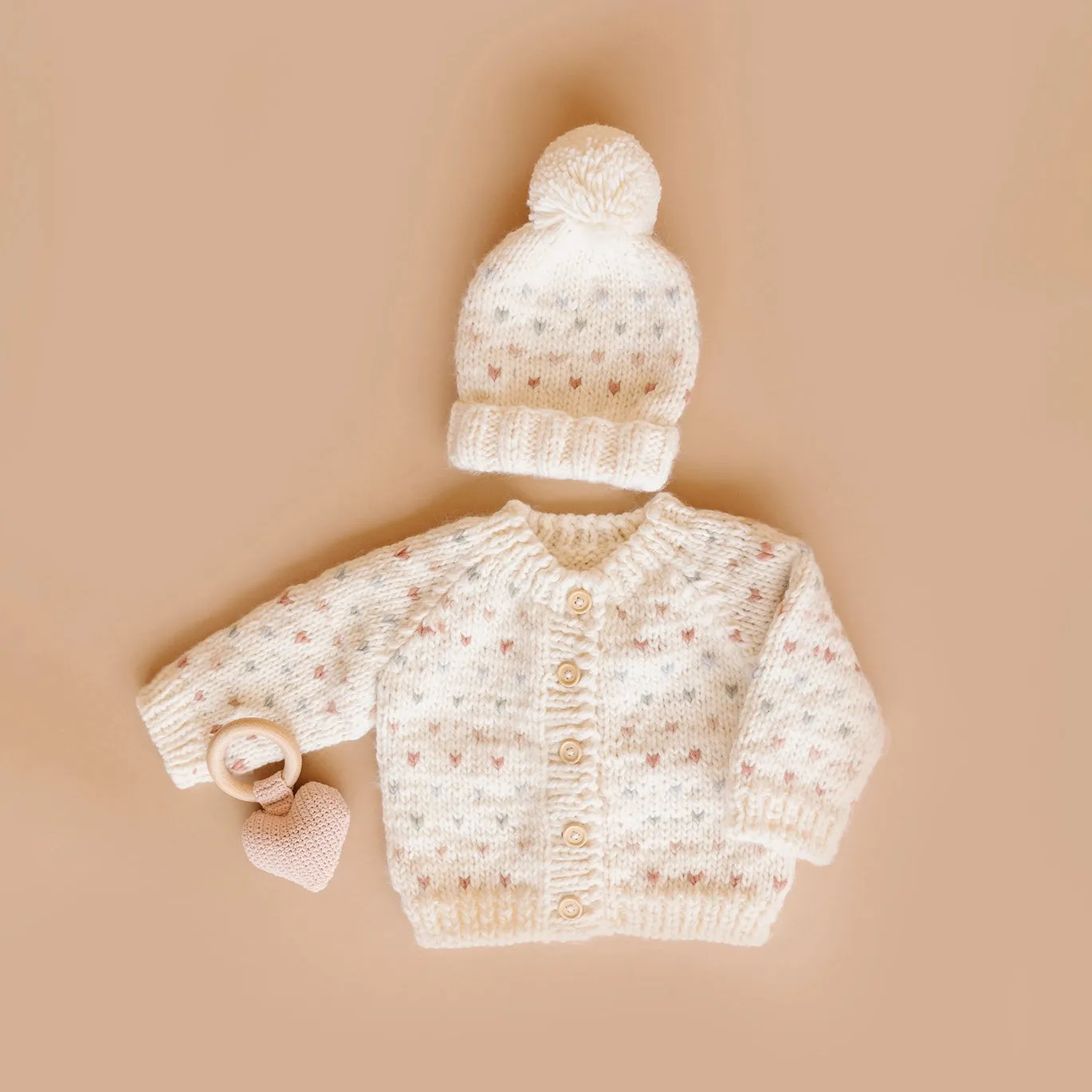 Sawyer Pastel Baby Cardigan