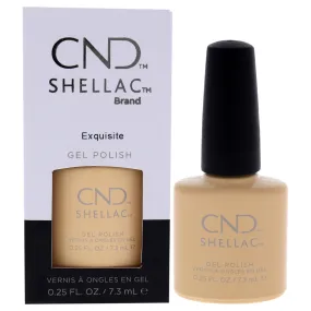 Shellac Nail Color - Exquisite by CND for Women - 0.25 oz Nail Polish