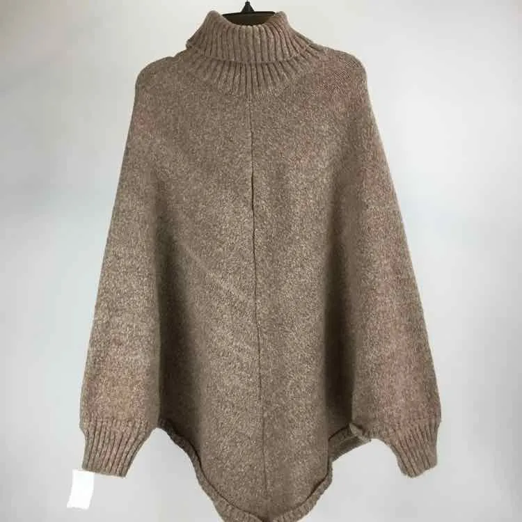 Size One Size Tan Poncho