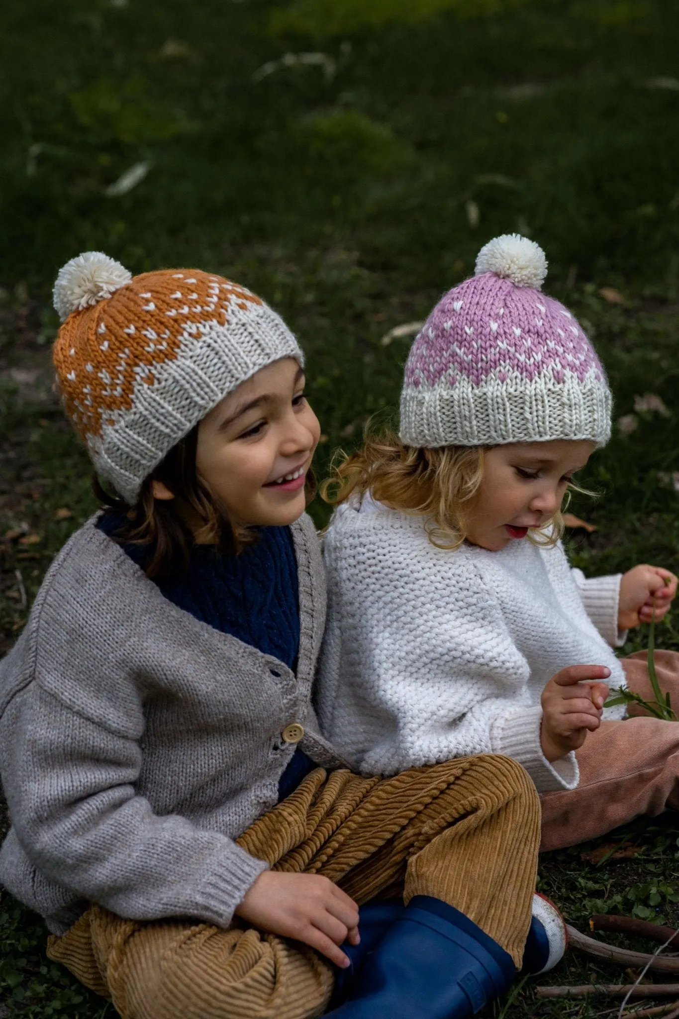 Snowflake Beanie Caramel