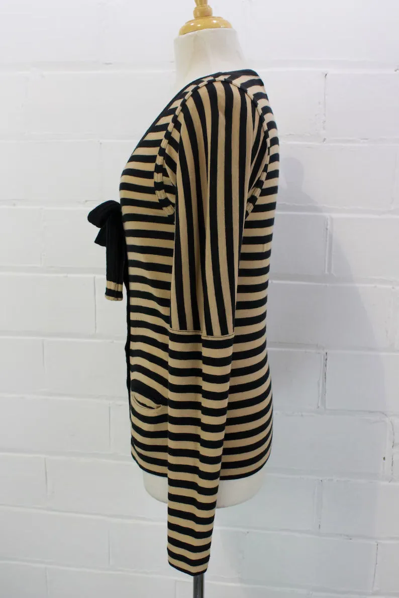 Sonia Rykiel Striped Cardigan, Small