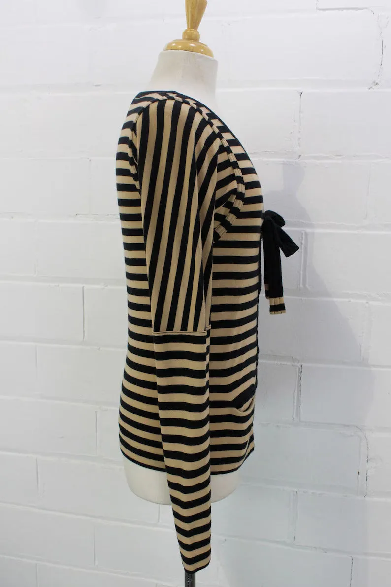 Sonia Rykiel Striped Cardigan, Small