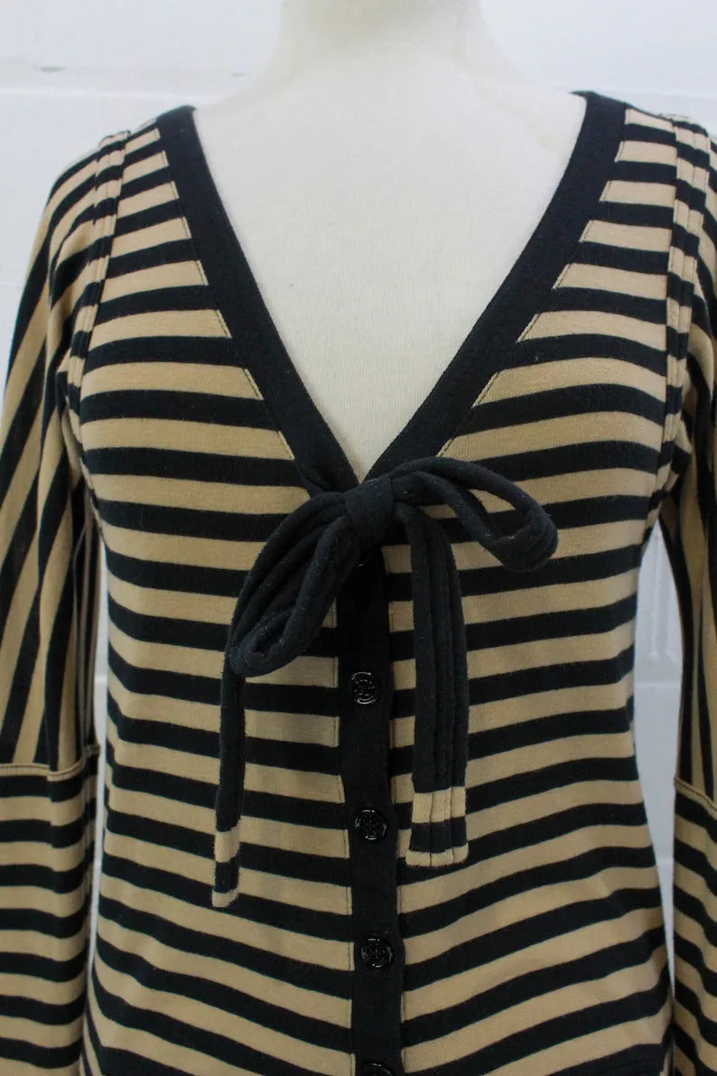 Sonia Rykiel Striped Cardigan, Small