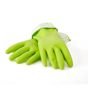 Splash Patrol Natural Latex Cleaning Gloves (Large)