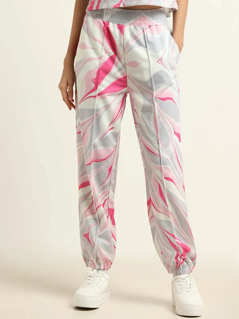 Studiofit Multicolor Printed Joggers