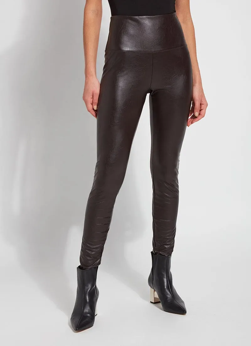 Textured Leather Legging (Plus Size, 28.5" Inseam)