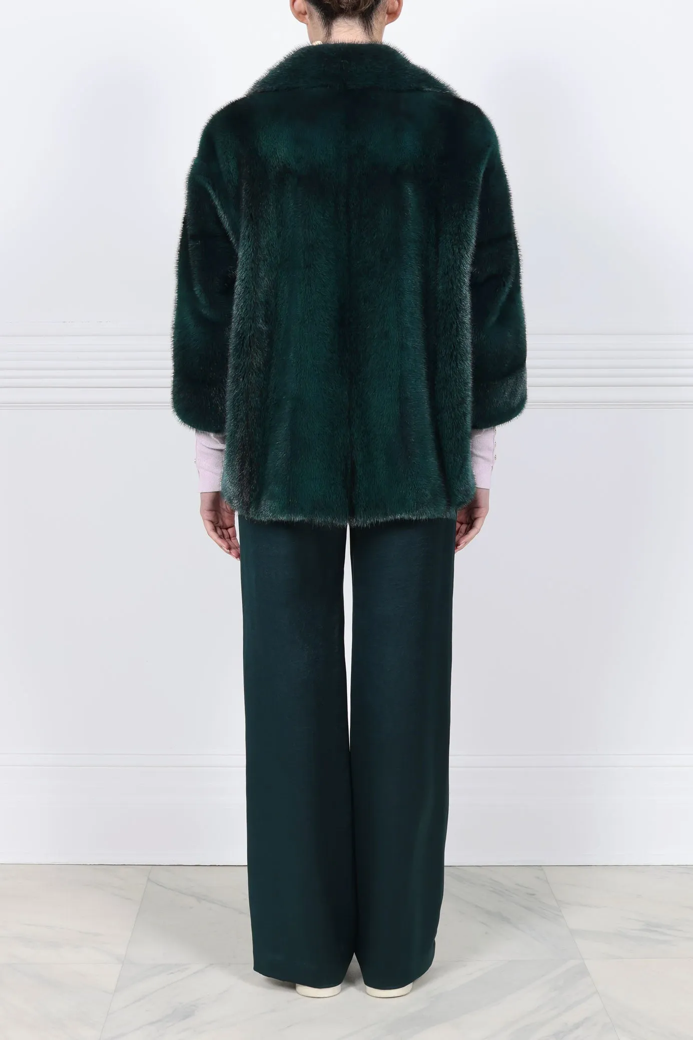 The Jade Mink Fur Jacket