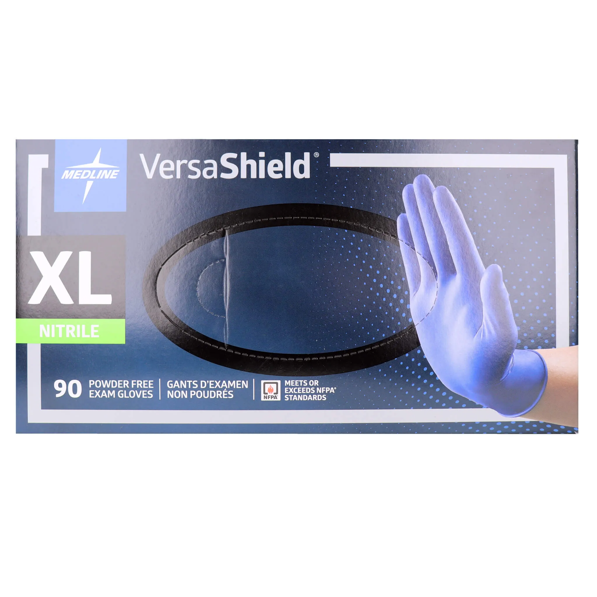 VersaShield Powder-Free Nitrile Exam Gloves