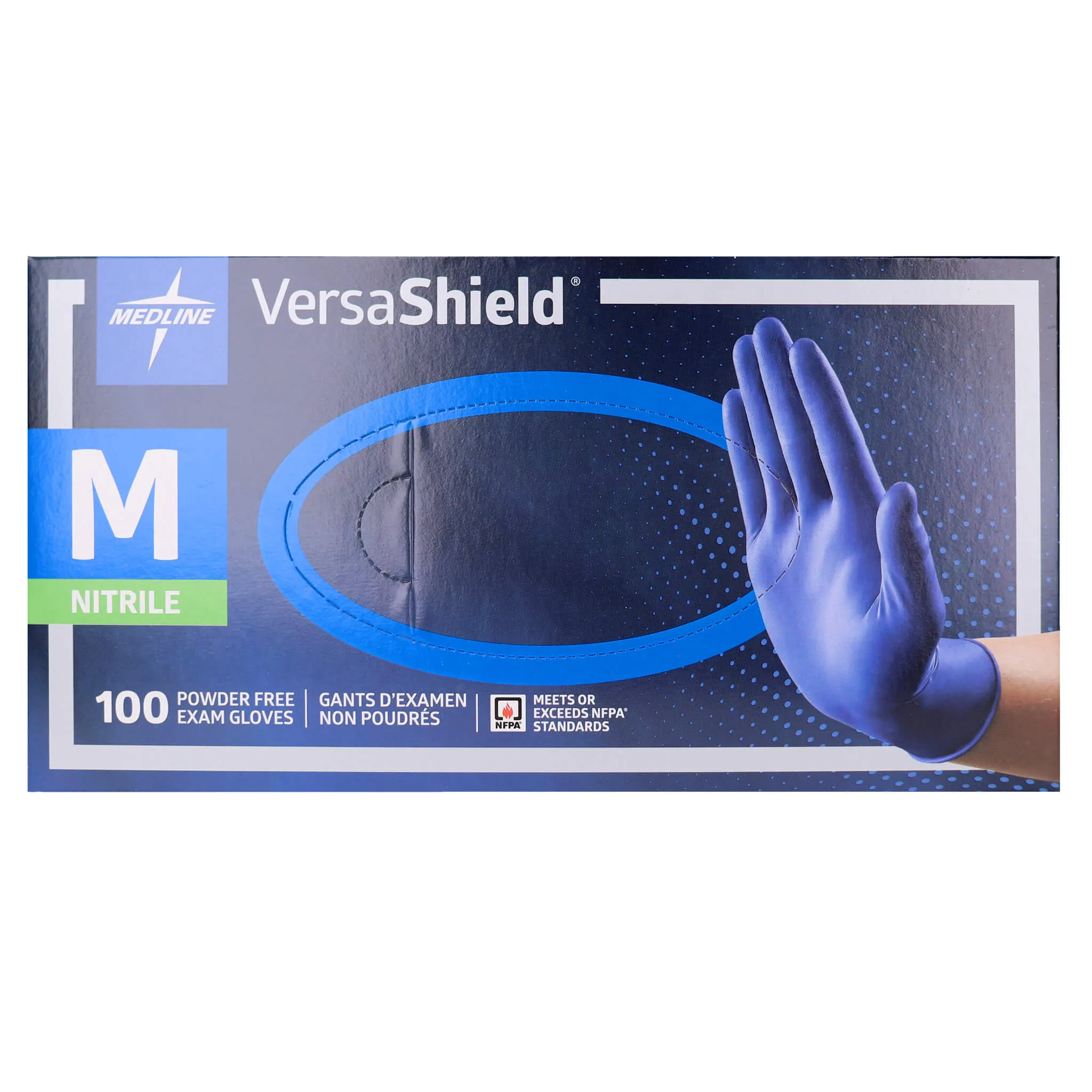 VersaShield Powder-Free Nitrile Exam Gloves