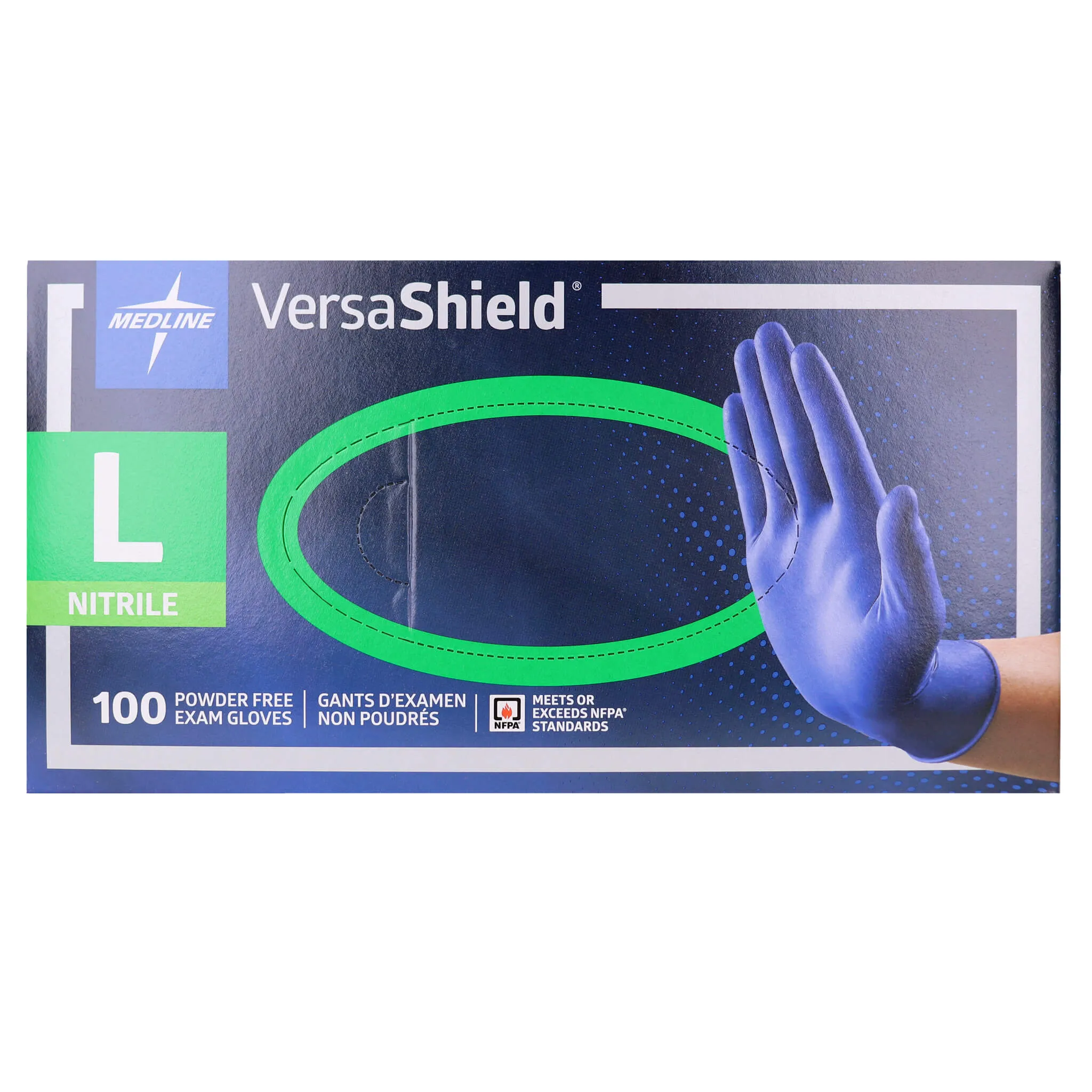 VersaShield Powder-Free Nitrile Exam Gloves