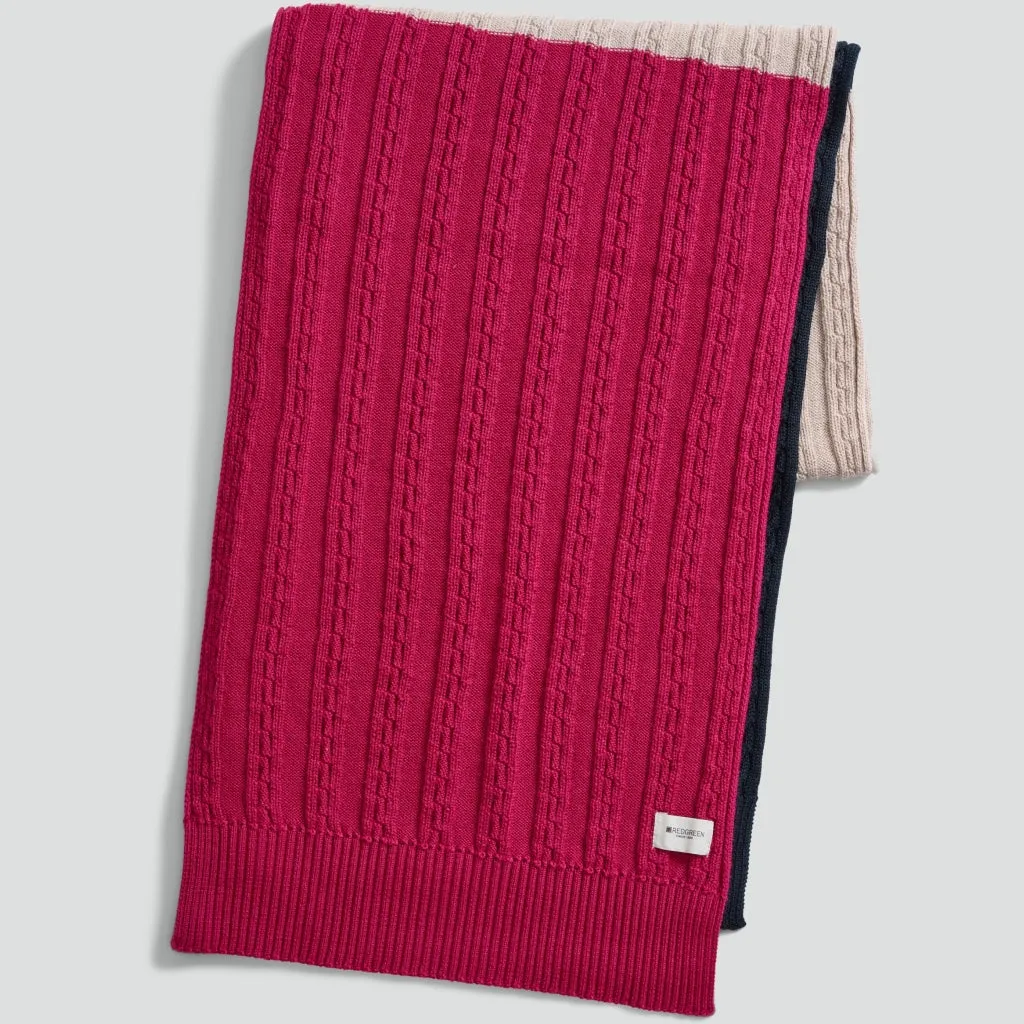 Vibe Scarf - Pink Stripe