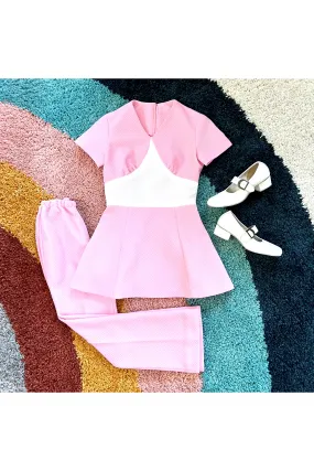 Vintage 60’s Mod 2-piece Set - Approx Size XS