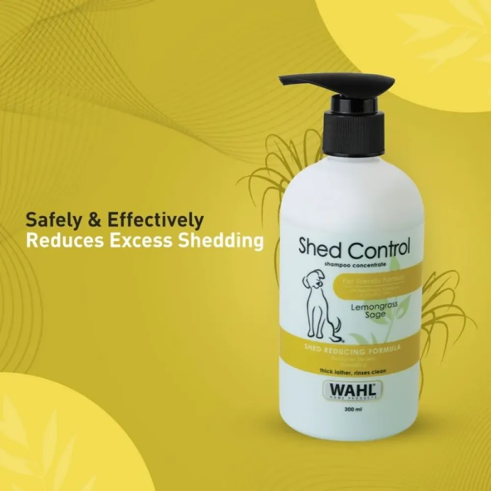 Wahl Shed Control Shampoo for Dogs (Lemongrass & Sage)