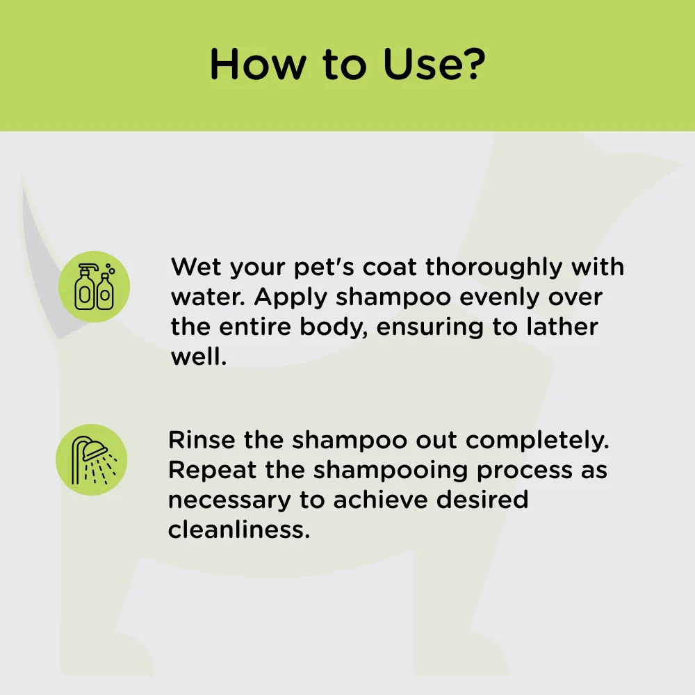 Wahl Shed Control Shampoo for Dogs (Lemongrass & Sage)