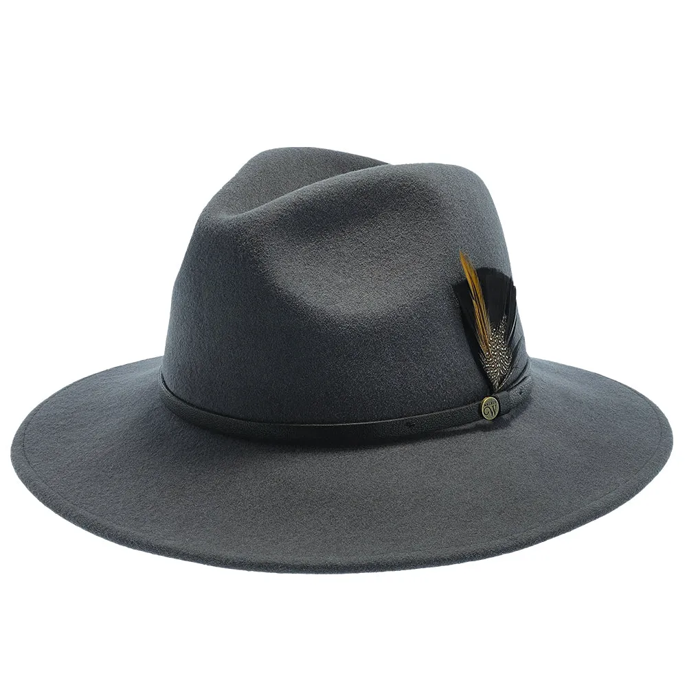 Wallace - Walrus Hats Wool Fedora Hat