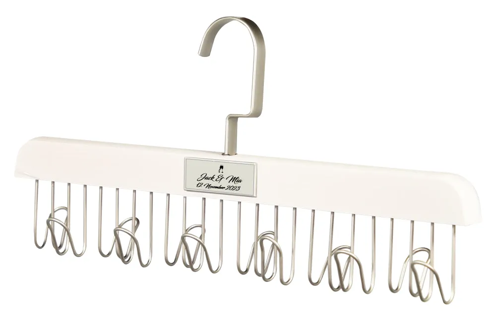 WEDDING HANGERS: Engraved High Quality Bridal Dress & Suit Hangers.