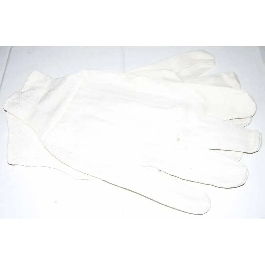 White Cotton Gloves Pair