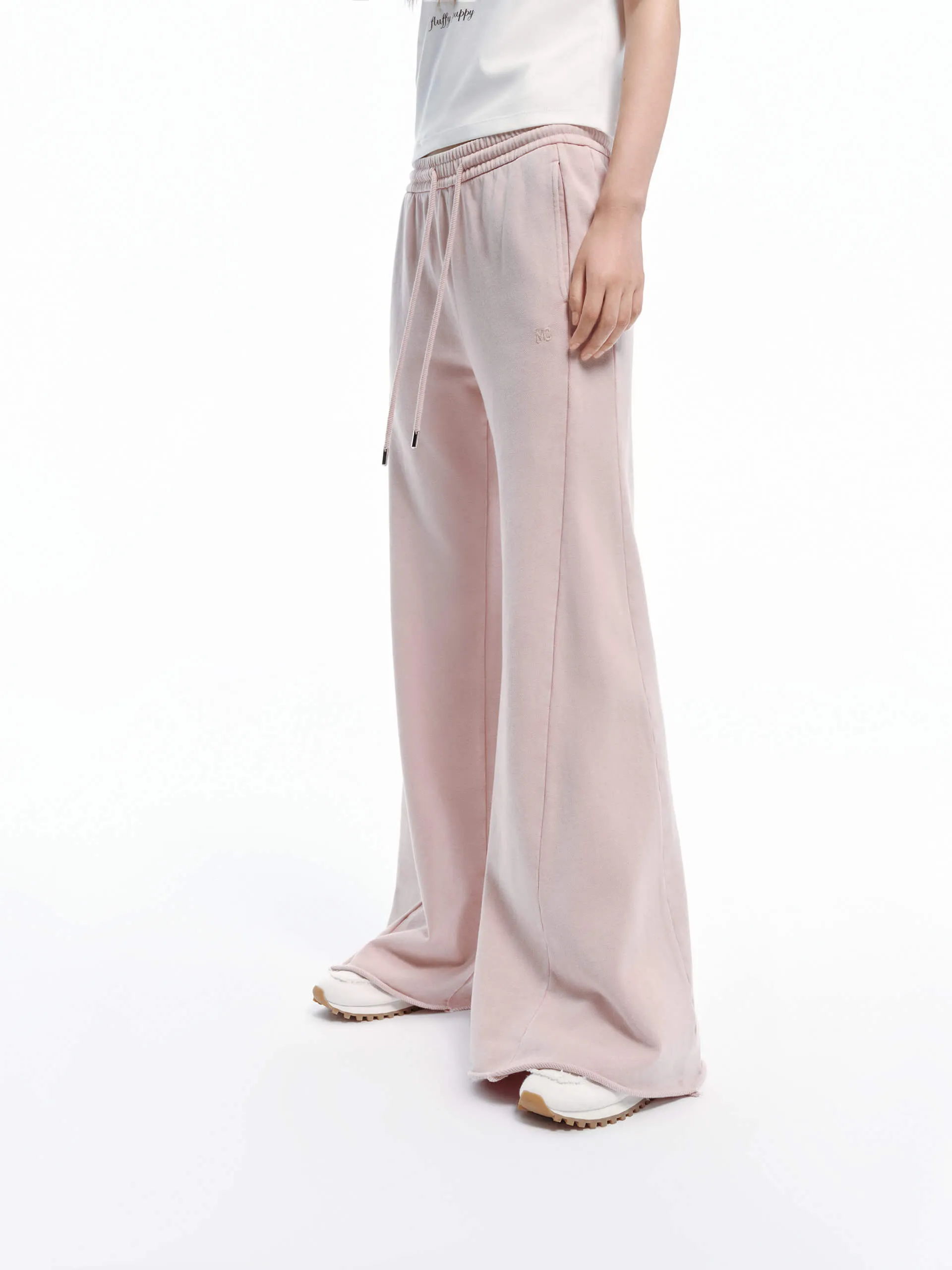 Wide Leg Elasticated Pants