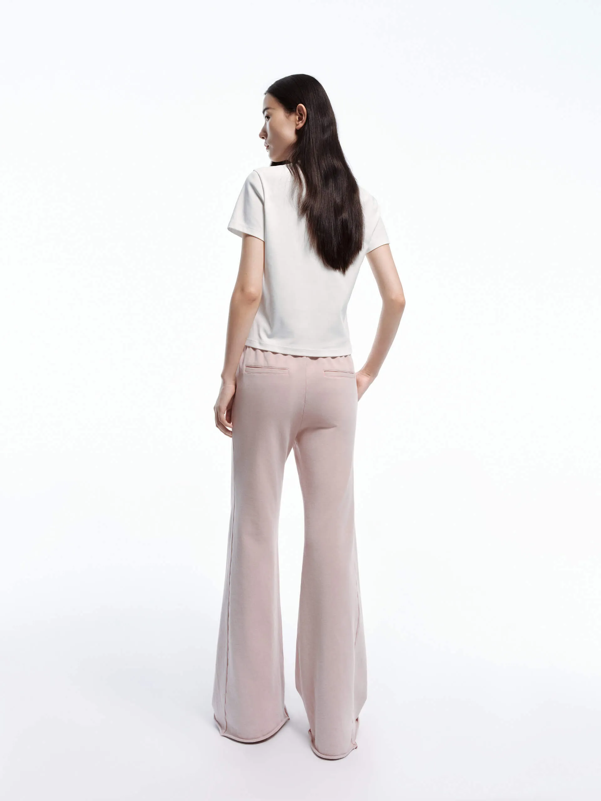 Wide Leg Elasticated Pants