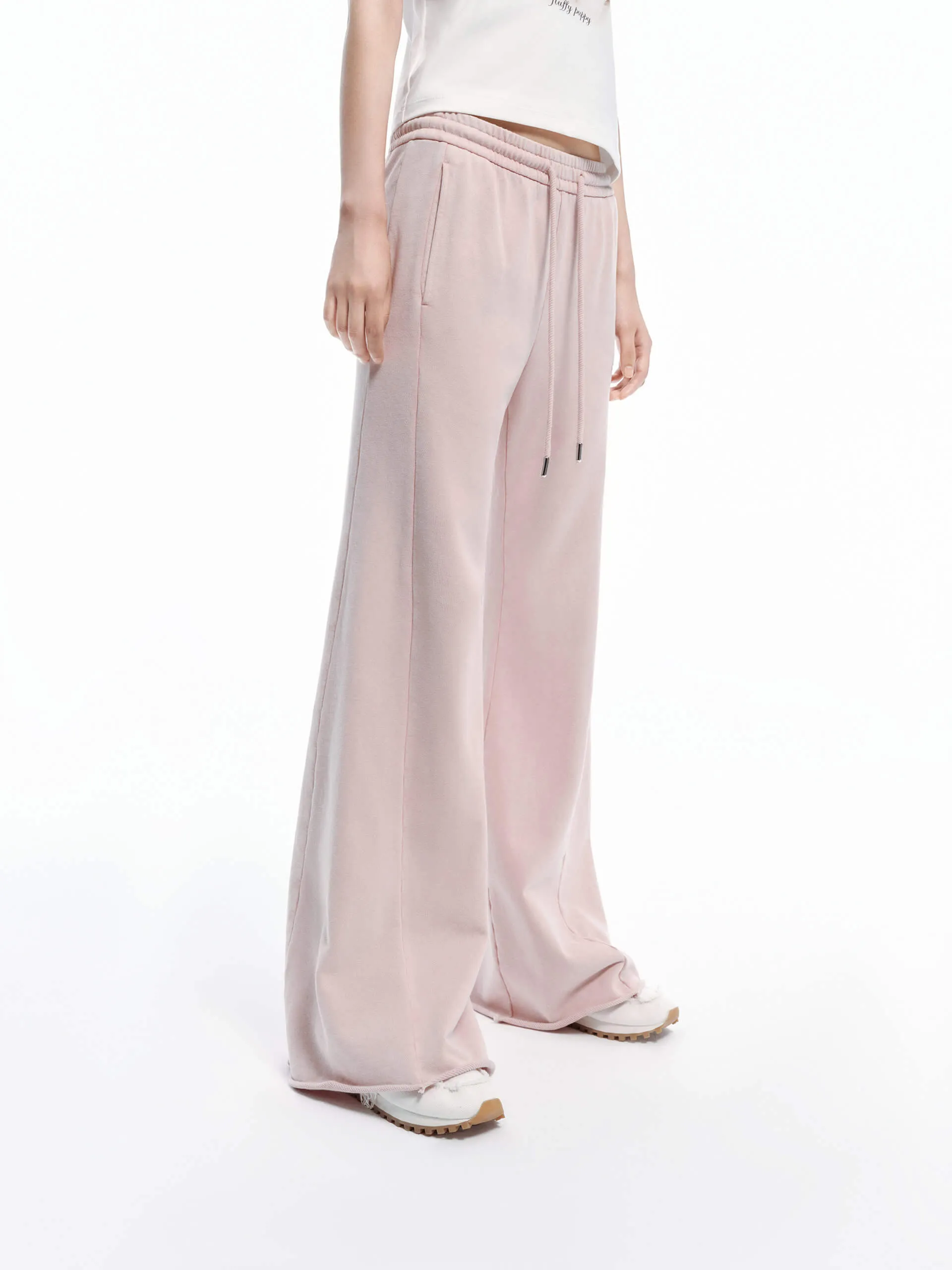 Wide Leg Elasticated Pants