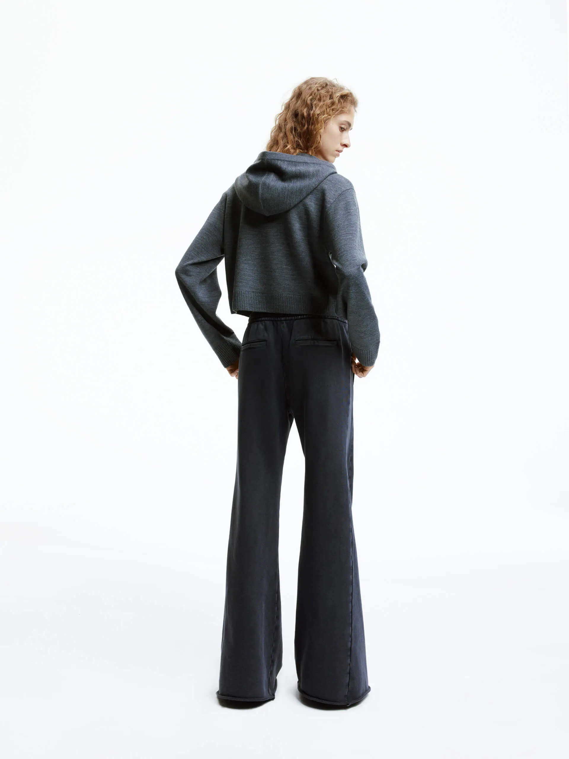 Wide Leg Elasticated Pants